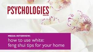 feng shui & the colour white in your home