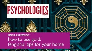 feng shui & the colour gold in your home